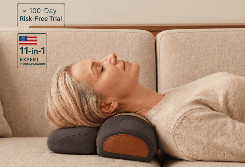 Relieve your neck in just 15 minutes, when and where you want